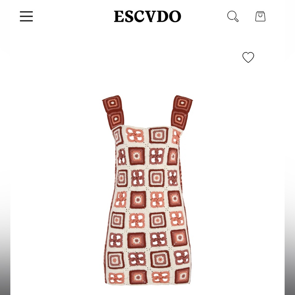 NWT ESCVDO Santeria Mini Dress Size M